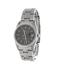 Pre-Owned Rolex Oyster Perpetual Date Automatic Watch in Stainless Steel 34mm