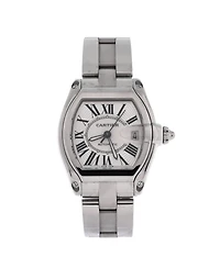 Pre-Owned Cartier Roadster Automatic Watch in Stainless Steel 39mm