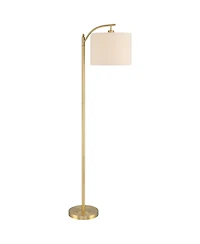 360 Lighting Rayna Farmhouse Rustic 61 1/2" Tall Standing Floor Lamps Set of 2 Lights Arc Metal Warm