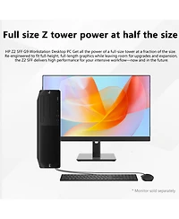 Hp Z2 Workstation Desktop Intel Core i7 64GB Ram Intel Uhd Graphics 4TB Ssd Storage Windows 11 Pro