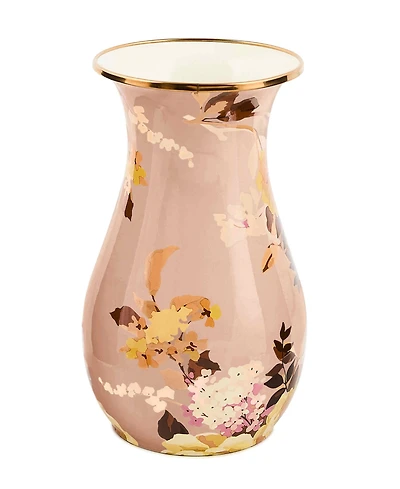 MacKenzie-Childs Wild Rose Mauve 96 oz. Tall Vase