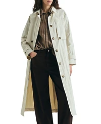 Scalpers Women's Lightweight Multi-Position Trench Coat
