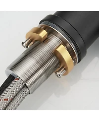 Busdays Sink Faucet, Black Kitchen Faucets with Pull out Sprayer, Bathroom Sink Faucets Mini Bar Prep Faucet