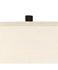 Franklin Iron Works Noah 31" Tall Vase Farmhouse Rustic End Table Lamps Set of 2