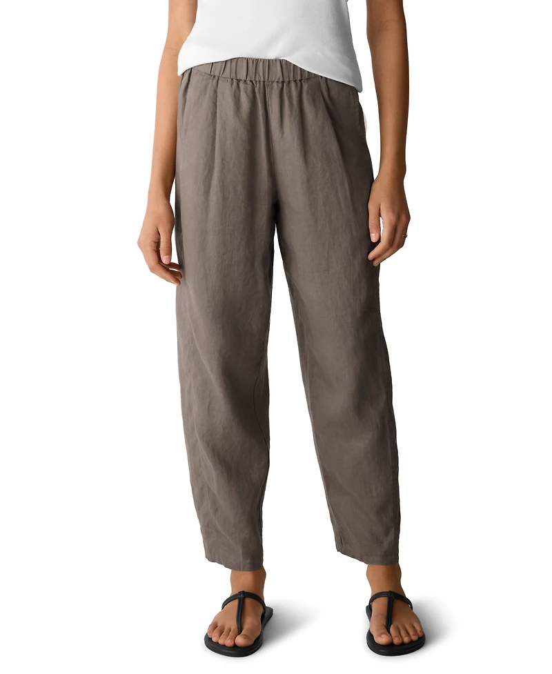 Eileen Fisher Women's Ankle Pleated Lantern Pants