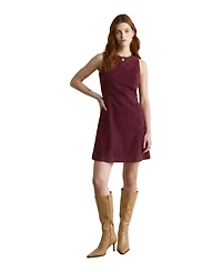Furniq Uk Women's Suede Dress