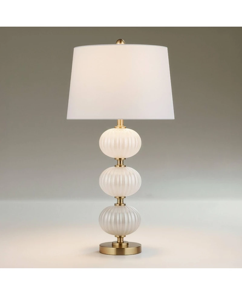 Possini Euro Design Possini Euro Grace 30" High Pearl Glass Table Lamp with Dimmer