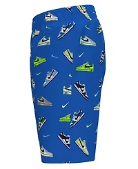 Nike Big Boys 7" Multi Sneaker Volley Swim Shorts