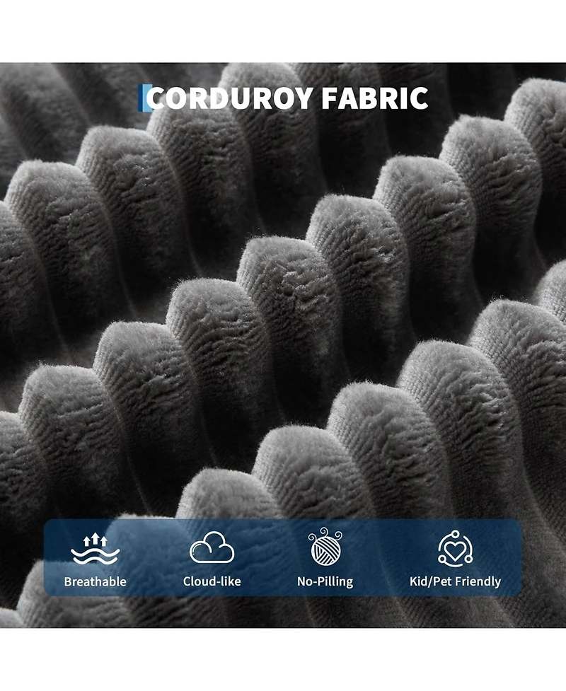 gaomon 106" Cloud Sectional Sofa with Chaise, Memory Foam Modular Couch, Right Facing, No Assembly