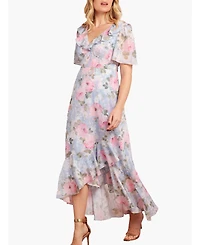 Needle & Thread Women's Camille's Garden V-Neck Ankle Gown