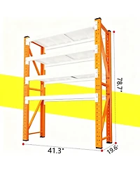 Yigii Garage Shelving Heavy Duty Adjustable Metal Storage Shelf Warehouse Basement Workshop