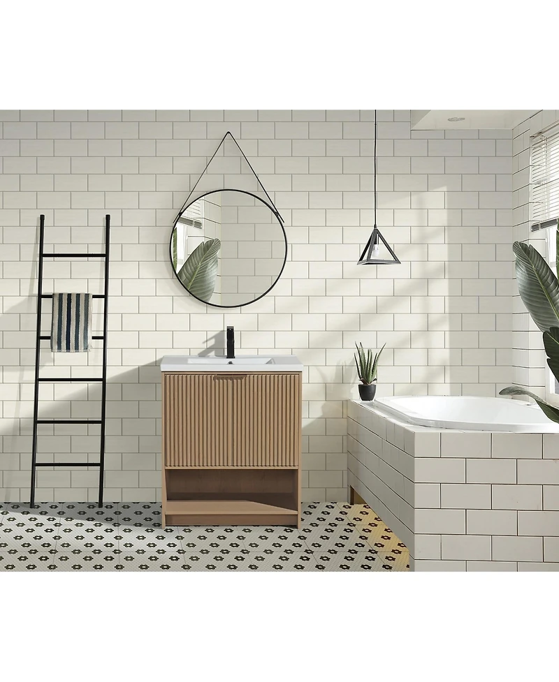 Ari Bath Diego 30" Bathroom Vanity Oak