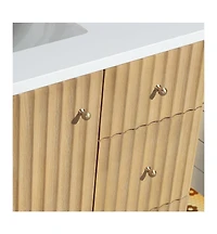 Ari Bath La Jolla 42" Bathroom Vanity Washed Oak