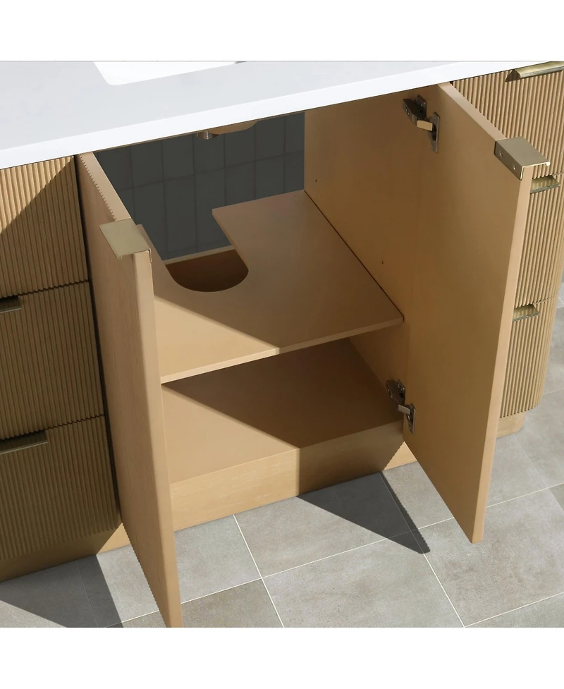 Ari Bath Calamigo 48" Bathroom Vanity Oak