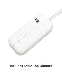 360 Lighting Justin Modern Accent Table Lamps 18" High Set of 2 with Usb Charging Port and Table Top Dimmers for Bedroom Home Desk