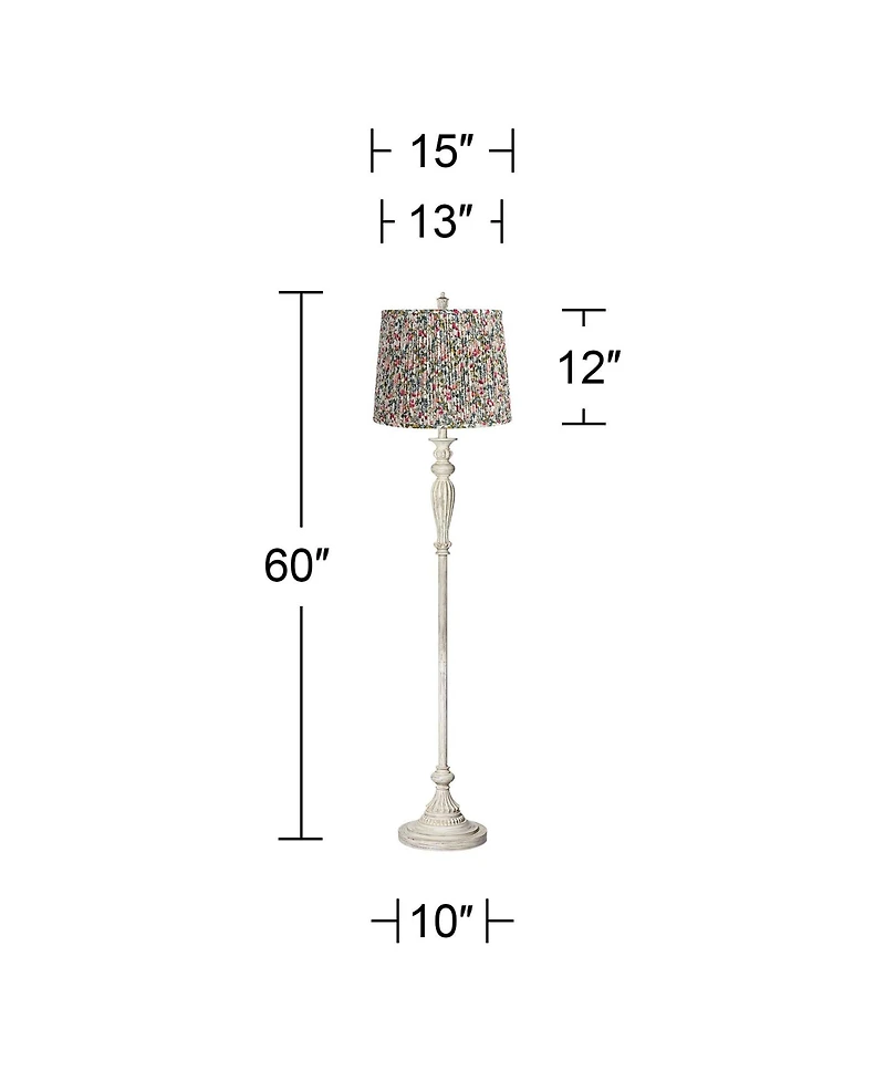 360 Lighting Colonnade Traditional 60" Tall Standing Floor Lamp