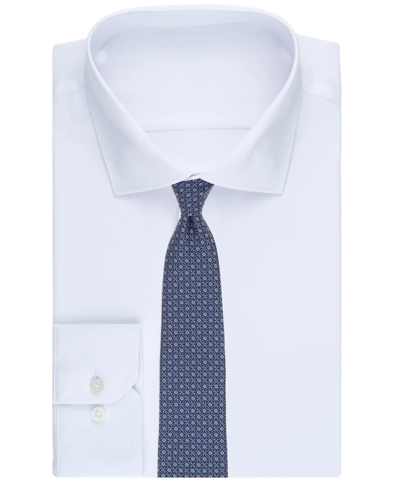 Club Room Men's Milone Medallion Tie, Macy's Exclusive