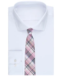 Club Room Men's Meier Plaid Pattern Tie, Macy's Exclusive