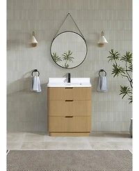 Ari Bath Calamigo 30" Bathroom Vanity Oak