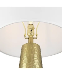 Possini Euro Design Possini Euro Croley 27 1/2" High Hammered Usb Table Lamp Set of 2