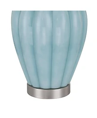 360 Lighting Leros 27 1/2" High Glass Gourd Table Lamp with Dimmer