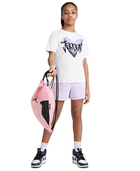 Jordan Girls' 7-16 Heart Sketch T-Shirt