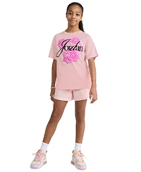 Jordan Girls' 7-16 Floral Flight T-Shirt
