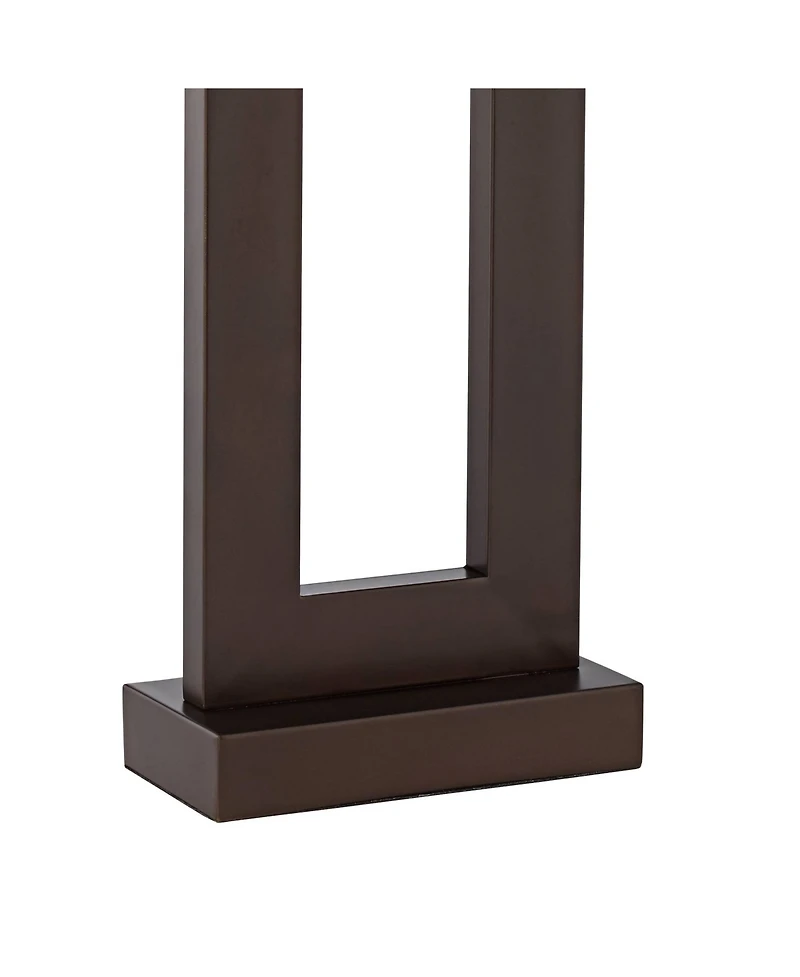 360 Lighting Marshall 30 1/4" Tall Open Window Large Modern End Table Lamps Set of 2