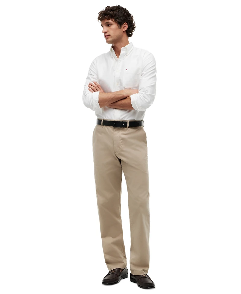 Tommy Hilfiger Men's Dover Essential Regular-Fit Stretch Twill Chino Pants