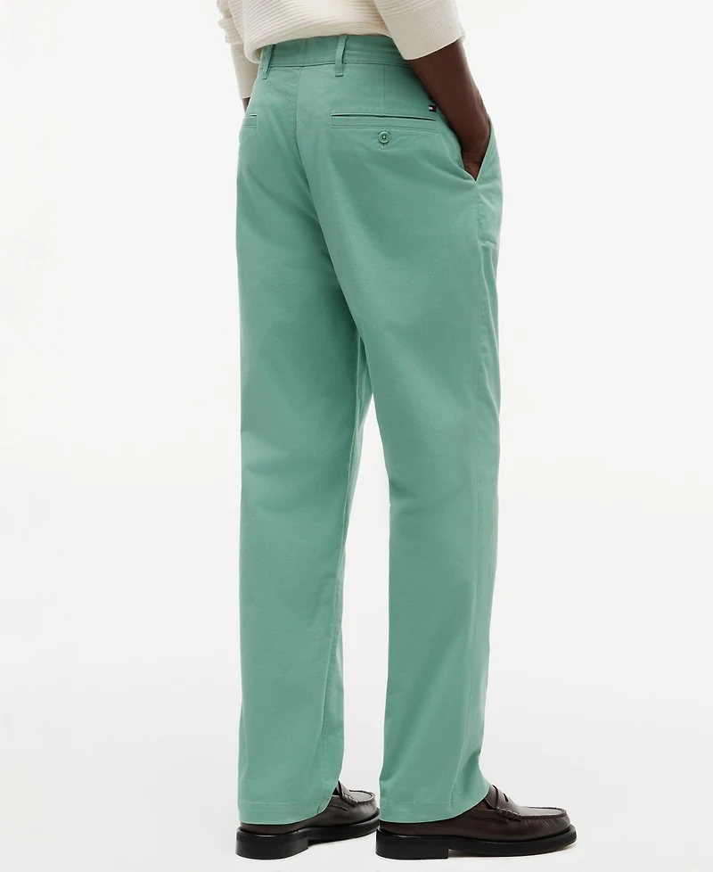 Tommy Hilfiger Men's Dover Essential Regular-Fit Stretch Twill Chino Pants