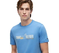Tommy Hilfiger Men's Summer Chest Graphic Regular-Fit T-Shirt