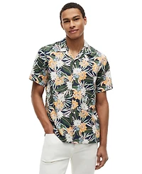 Tommy Hilfiger Men's Floral Short-Sleeve Shirt