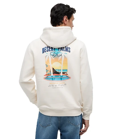 Tommy Hilfiger Men's Summer Back Graphic Regular-Fit Hoodie