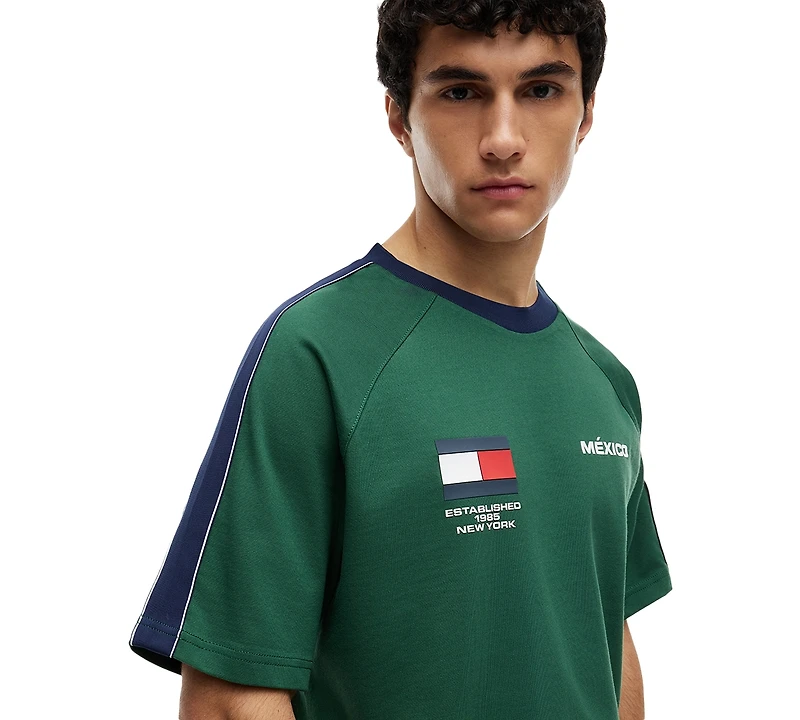 Tommy Hilfiger Men's Countries Graphic Relaxed-Fit T-Shirt