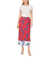 1.state Women's Printed Skirt