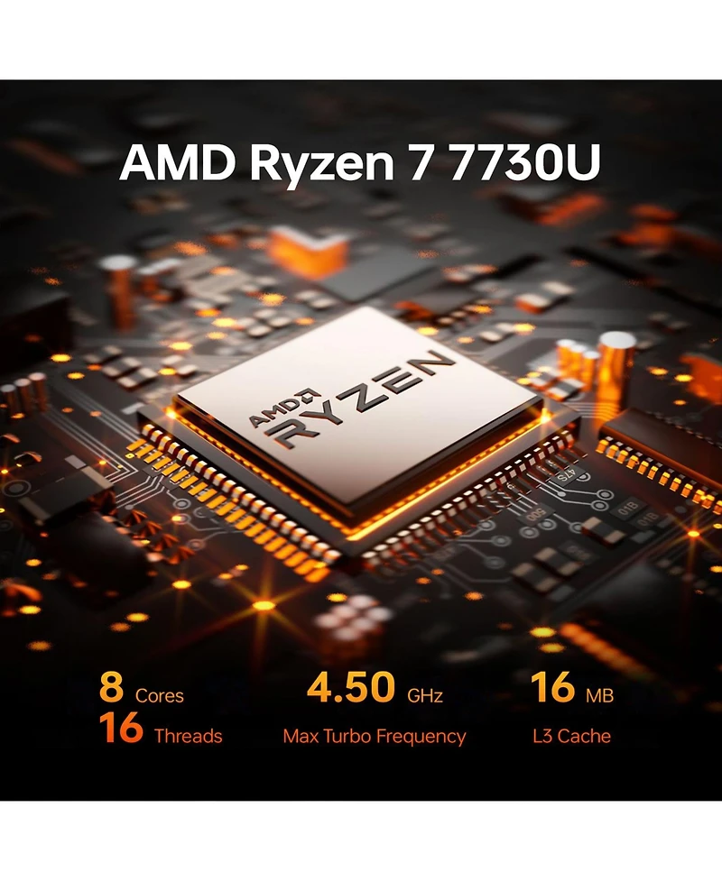 Hp Essential 15.6" Traditional Laptop Amd Ryzen 7 32GB Ram Amd Radeon Graphics 1TB Ssd Storage Windows 11 Pro 60Hz