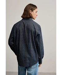 Desigual Men's Ethnic embroidered shirt