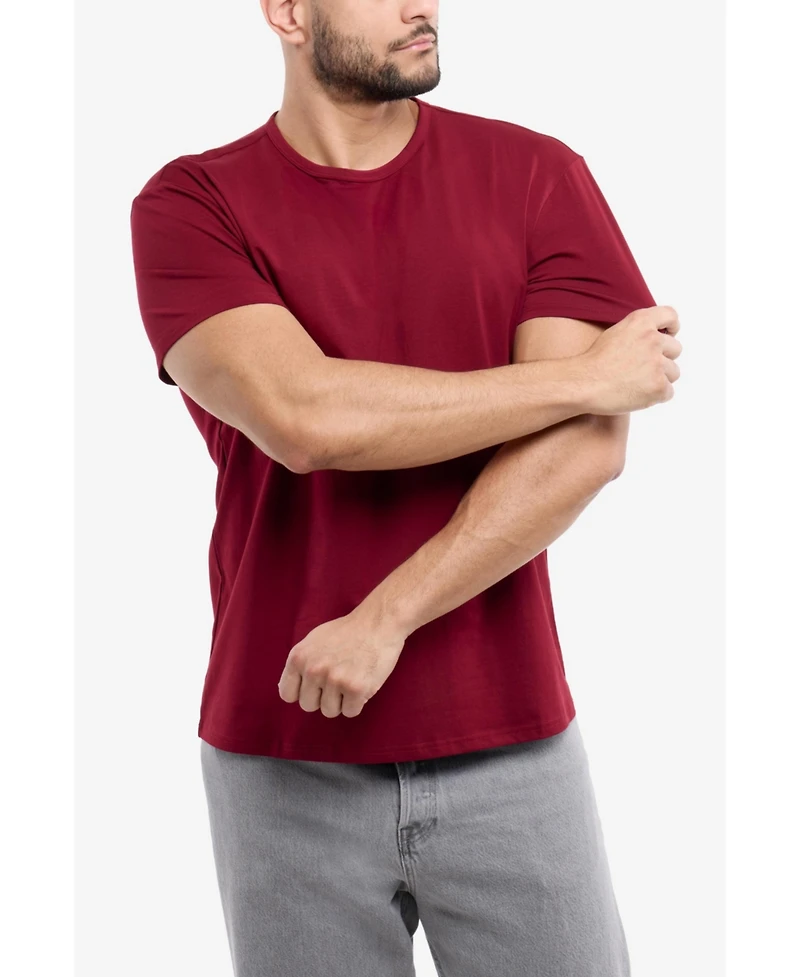 X-Ray Men's Basic Crew Neck Short Sleeve T-shirt