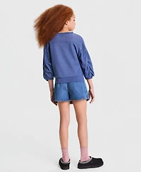 Levi's Girls' 7-16 Pleated Belted Skort