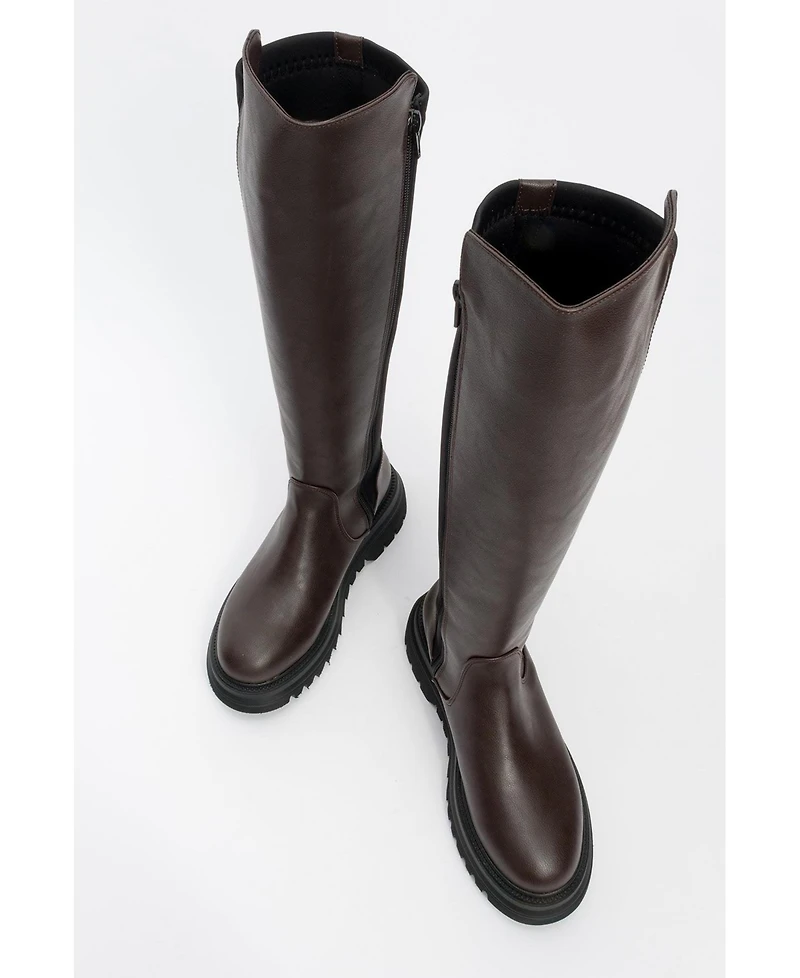 Prologue Shoes Shadow Knee High Boot (Women)
