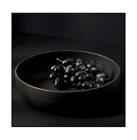 Gharyan Stoneware, Shallow Stoneware Serving Bowl 60 oz