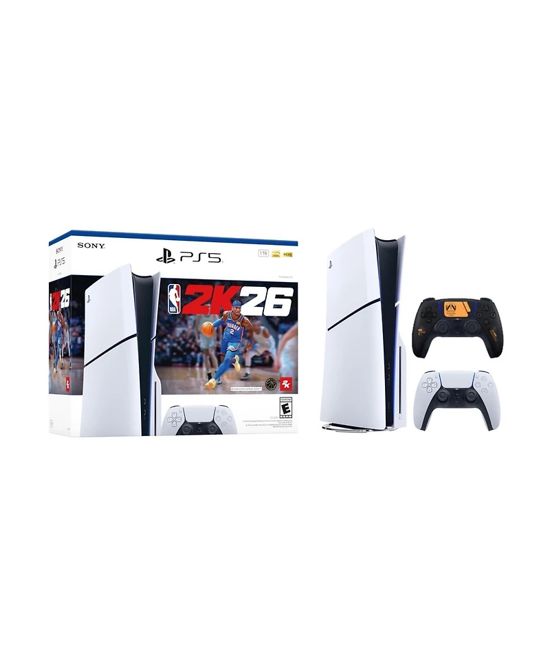 PlayStation 5 NBA26 Disc Console Slim w/- Death Stranding DualSense Controller