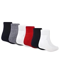 Jordan Boys' 7-11 Ankle Socks, 6-Pack