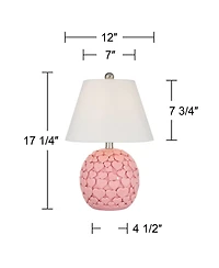 360 Lighting Aurora High Hearts Table Lamp