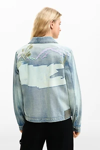 Desigual Women's Denim Patch Jacket
