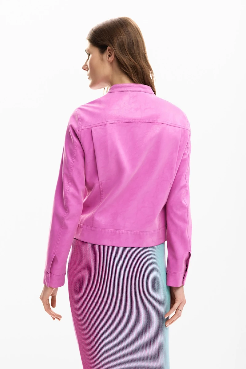 Desigual Women's Jacket faux leather