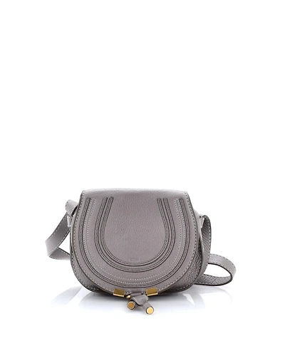 Pre-Owned Chloe Small Marcie Crossbody Bag Leather