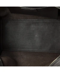 Pre-Owned Saint Laurent Small Monogram Cabas Downtown Leather with Embossed Leather