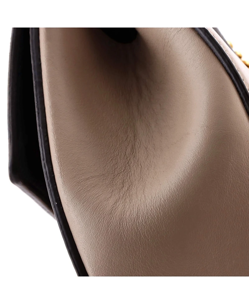 Pre-Owned Chloe Small Drew Patchwork Crossbody Bag Studded Leather and Suede