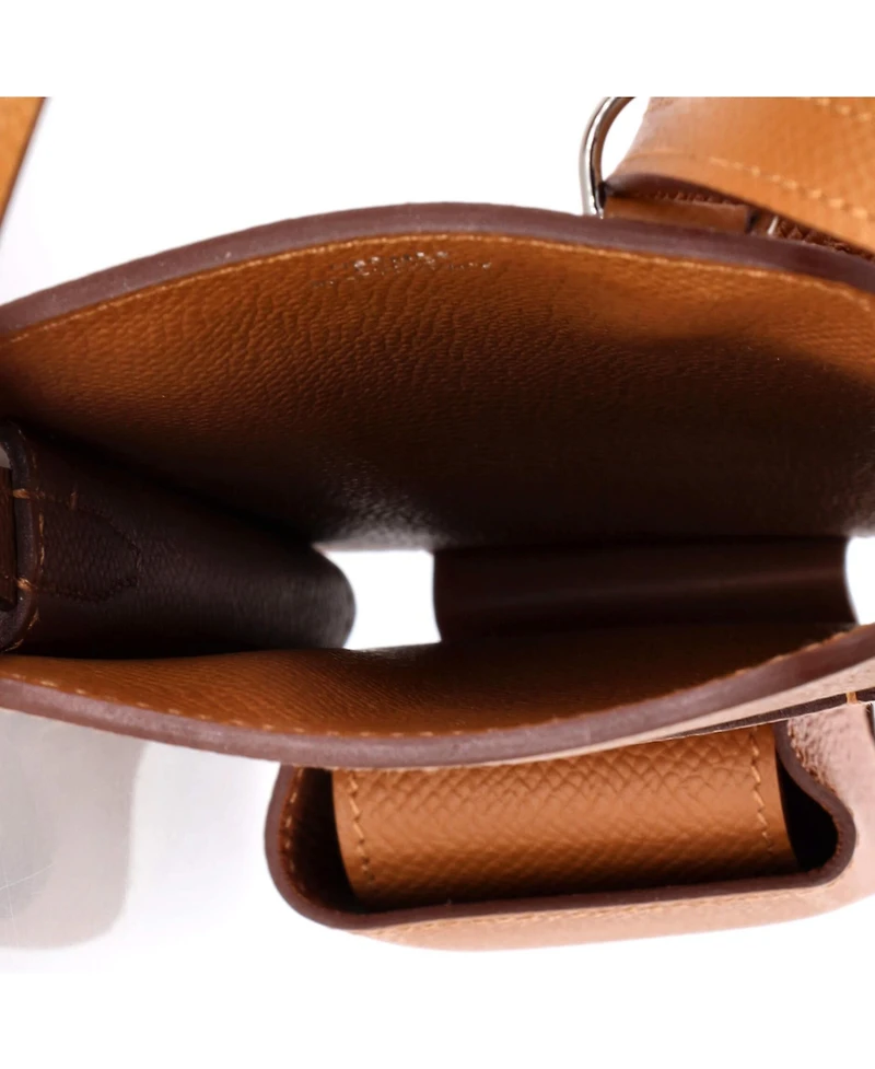 Pre-Owned HERMES Phone Case Crossbody Bag Epsom